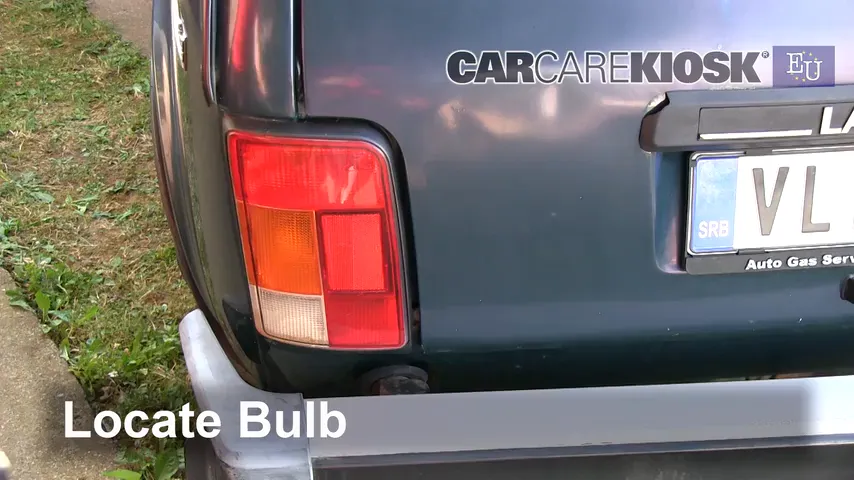 2009 Lada Niva 1.7L 4 Cyl. Lights Turn Signal - Rear (replace bulb)